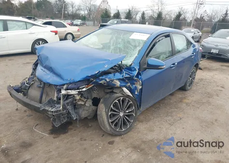 2014 Toyota Corolla S Plus z USA, uszkodzony, nr VIN 2T1BURHE2EC064314